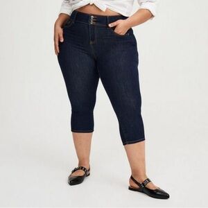 Torrid Ankle Cropped Skinny Jeans - 22 - EUC
